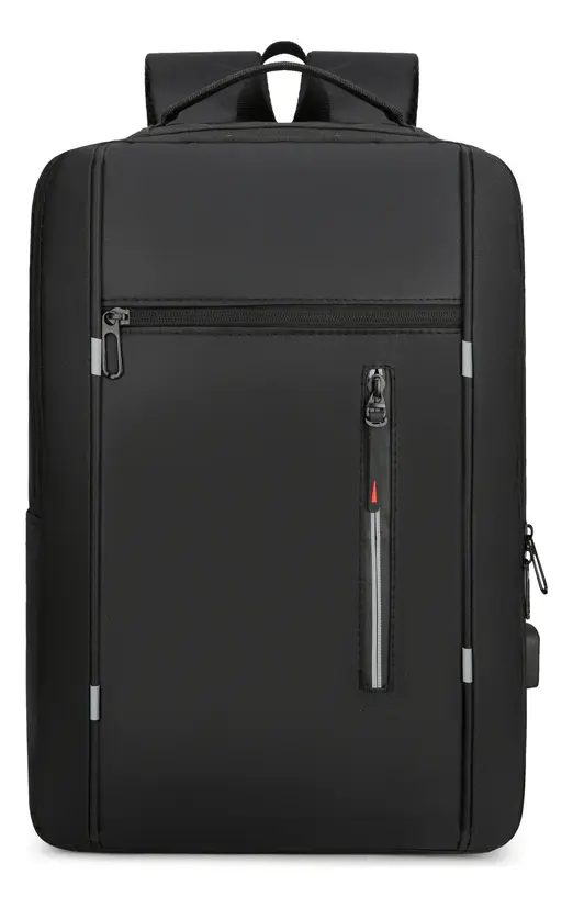 Mochila De Gran Capacidad Antirrobo Para Laptop Cargador Usb Heaimo