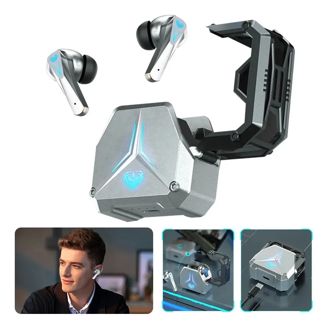 Audifonos Bluetooth Sp23 In-ear Gamer Inalambricos Bluetooth 5.3, Audifonos Gamer Para Juegos Con Efecto Rgb, Reducción De Ruido Enc Carga Rápida, Para Juegos, Llamar