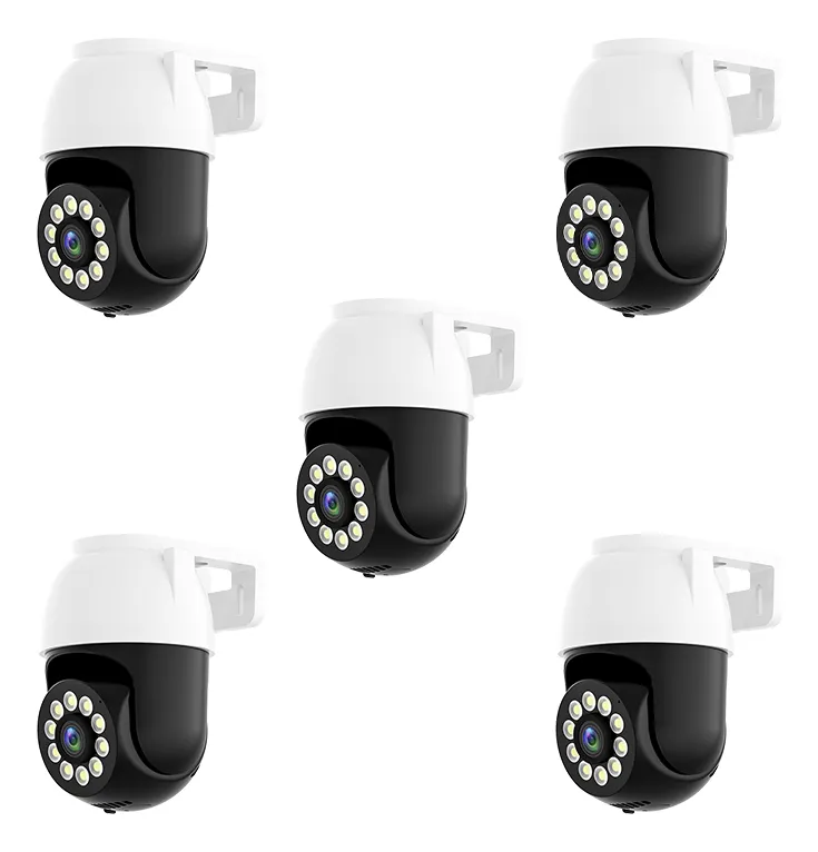 5 Cámaras De Seguridad Wifi Hd 1080p Icsee 360°