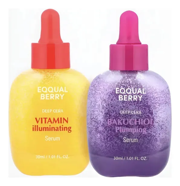Eqqualberry Vitamina C Bakuchiol Facial Duo