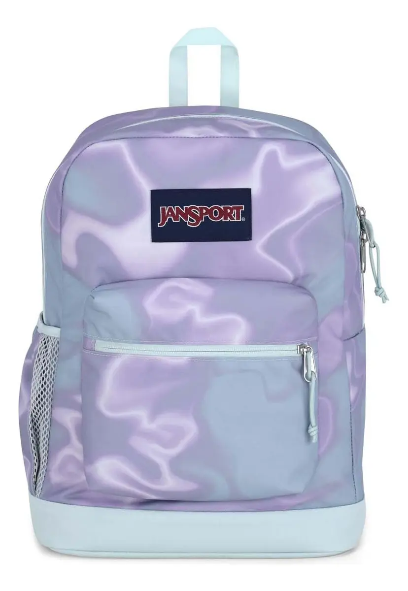 Mochila Jansport Cross Town Plus Urbana 26l Porta Notebook Color Platinum Puddles Diseño De La Tela Poliéster