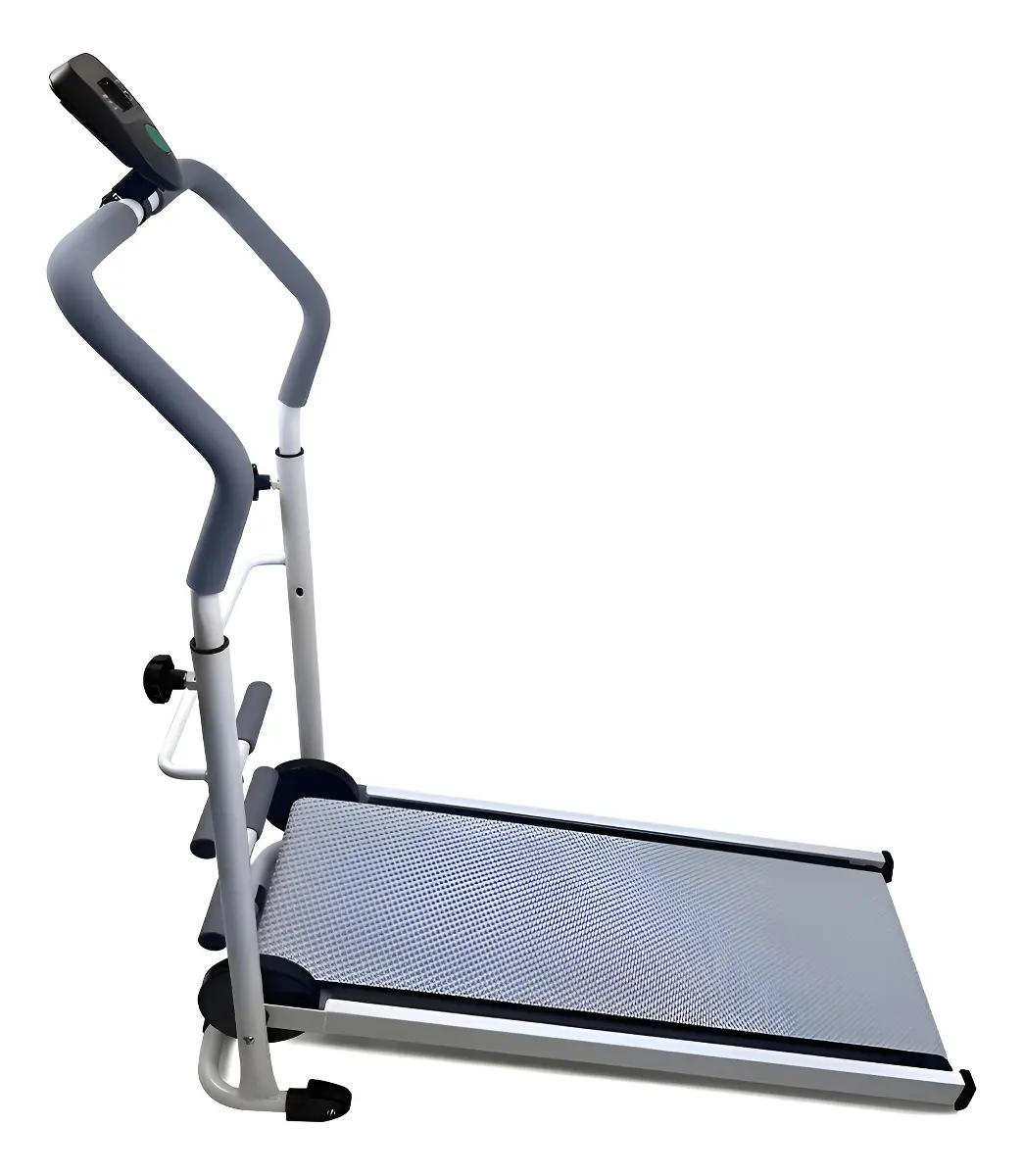 Caminadora Mecánica 3 en 1 Go-Fit con Pantalla y Altavoz Blanco