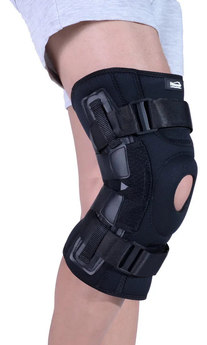 Rodillera ortopédica mecánica cerrada neopreno Homecare negra S/M con velcro