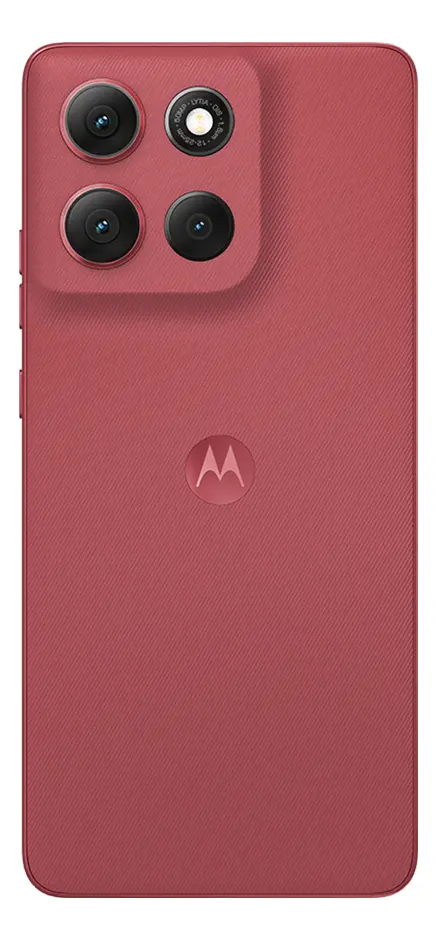 Smartphone Motorola Moto G86 5g, 256 GB, 24 GB (8 GB de RAM+16 GB de Ram Boost), pantalla LED de 1,5 K, cámara Sony Ois Moto Ai de 50 MP, vídeos de 4K, Ip68 + Ip69, rojo