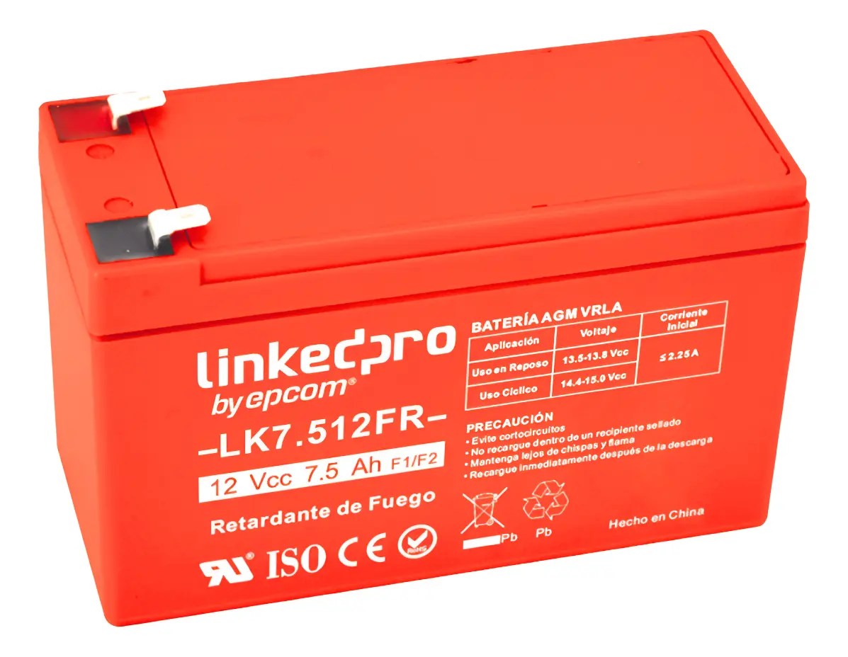 Batería 12v 7.5 Ah Sol Para No Break Apc Back-ups 650va