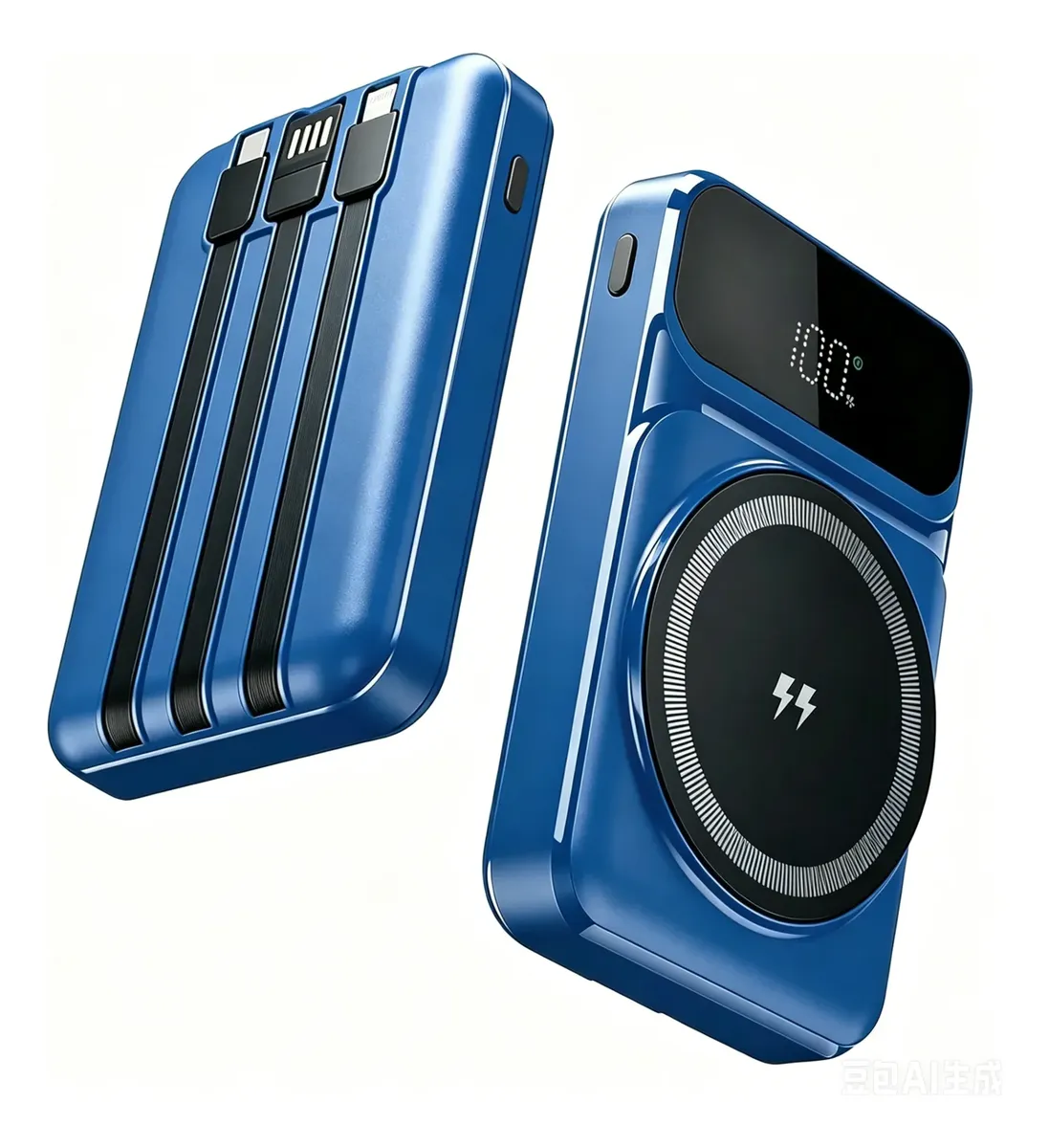 Power Bank Magnético Cargador Inalámbrico 10000mah Portátil