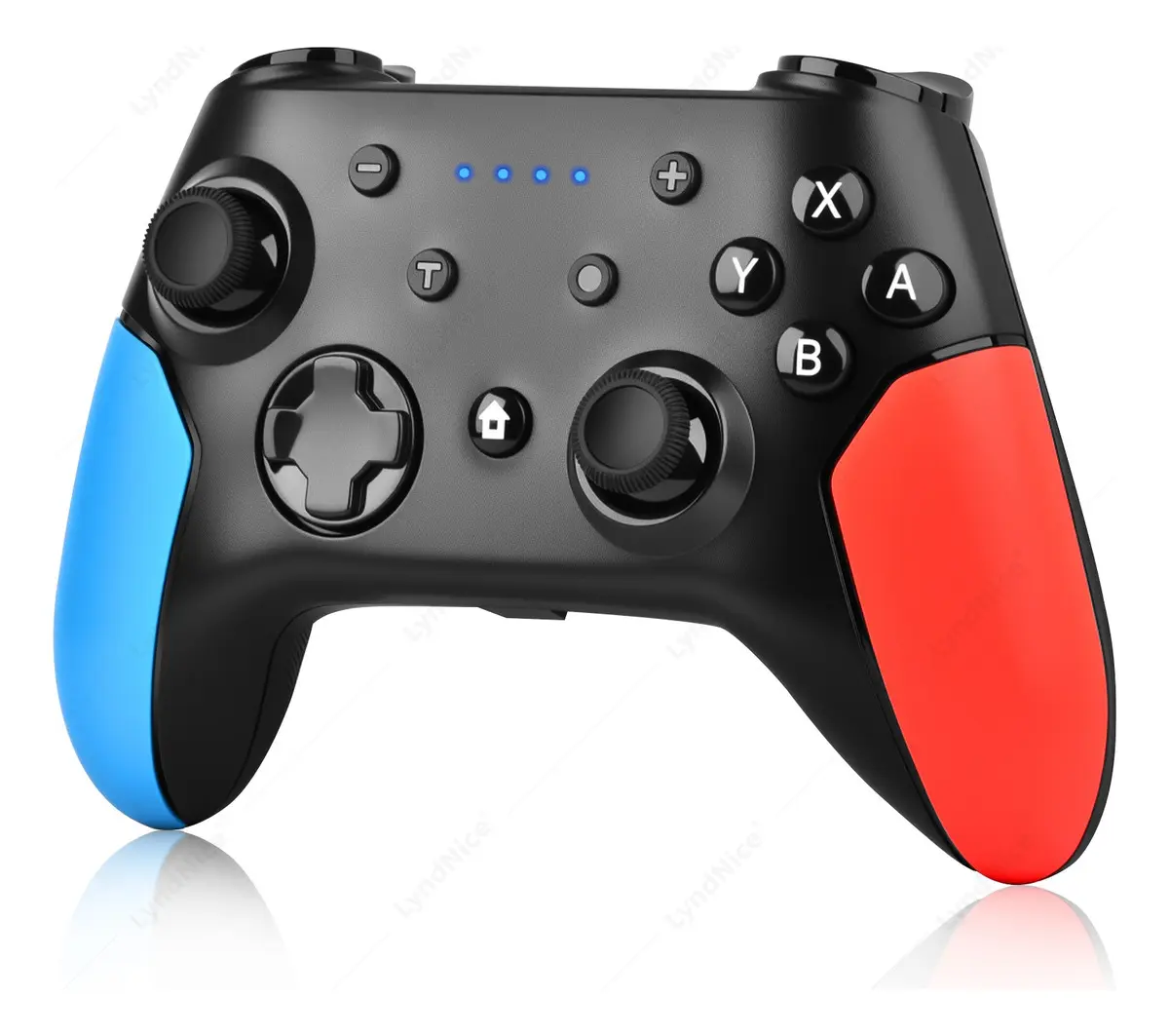 Lyndnice Control Inalámbrico Gamepad Para Nintendo Switch 2/ Switch Lite/ Switch Oled/pc Joystick,control Bluetooth Nintendo Con Dual Vibración,giroscopio De Movimiento De Seis Ejes Y Función Turbo.
