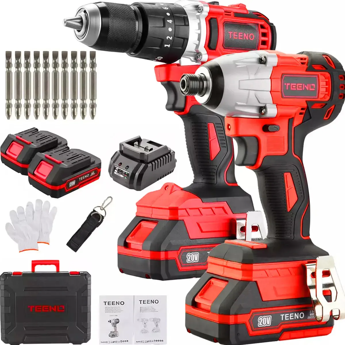 Atornillador De Impacto 3188+ Rotomartillo 911 Sin Escobilla