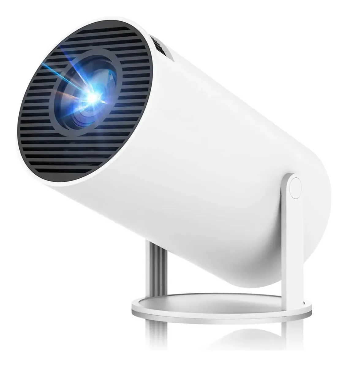 Proyector Mini Portátil Smart Tv Bluetooth, 1080p/4k, Blanco