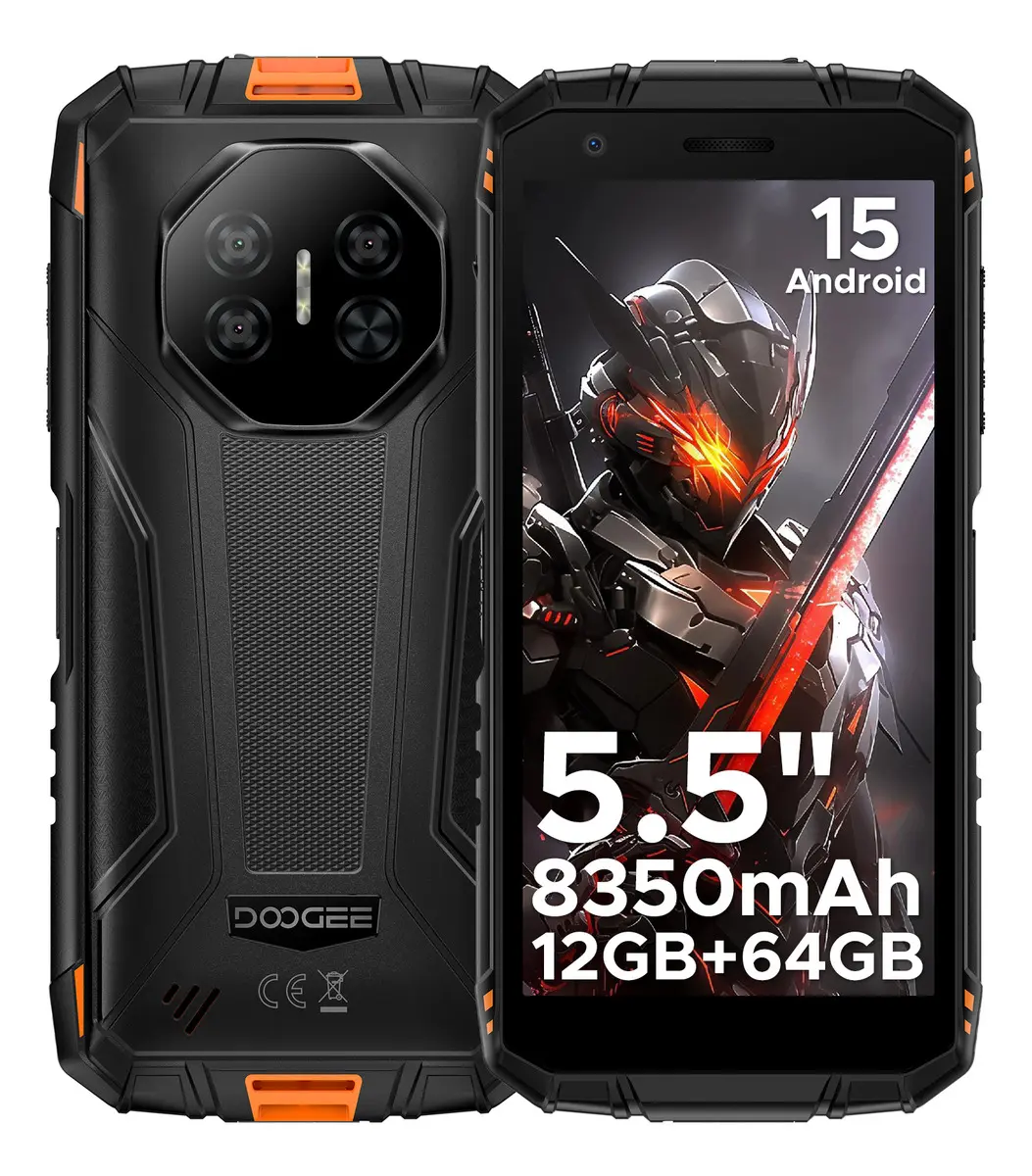 DOOGEE Fire 3 Celulares Android Dual Sim celular 12 gb ram 64gb rom 8350mAh Batería 5.5HD+ 13MP Cámara NFC/WIFI/Bluetooth/OTG/GPS/celulares gama media alta/celulares gaming nfc telefono