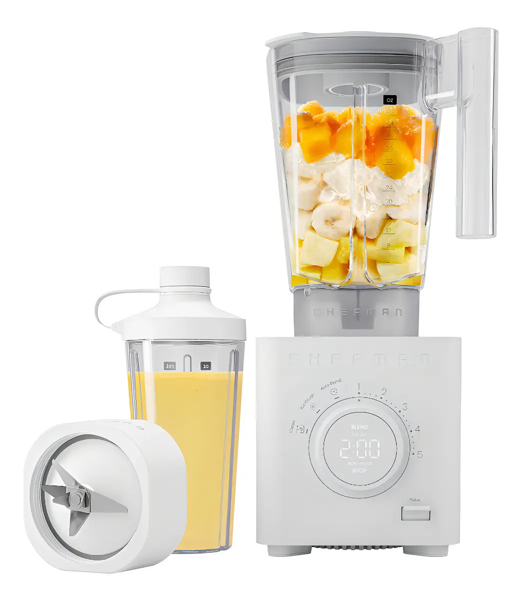 Licuadora Chefman RJ27-T1-TJ Tritan 1.4L 1380W Gris Para Picar Hielo
