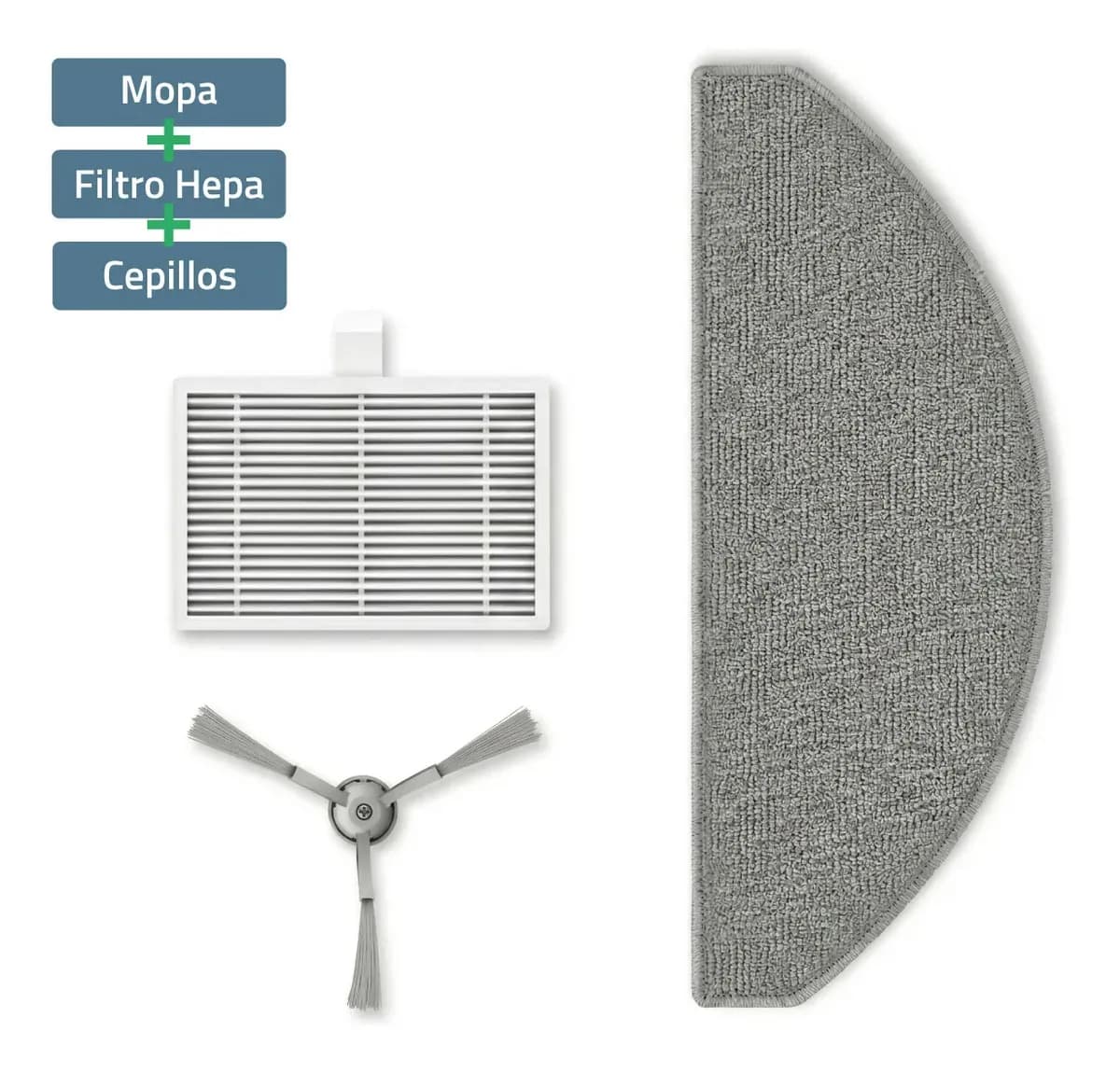 Kit de Repuestos Para Aspiradora Robot Fika Smart