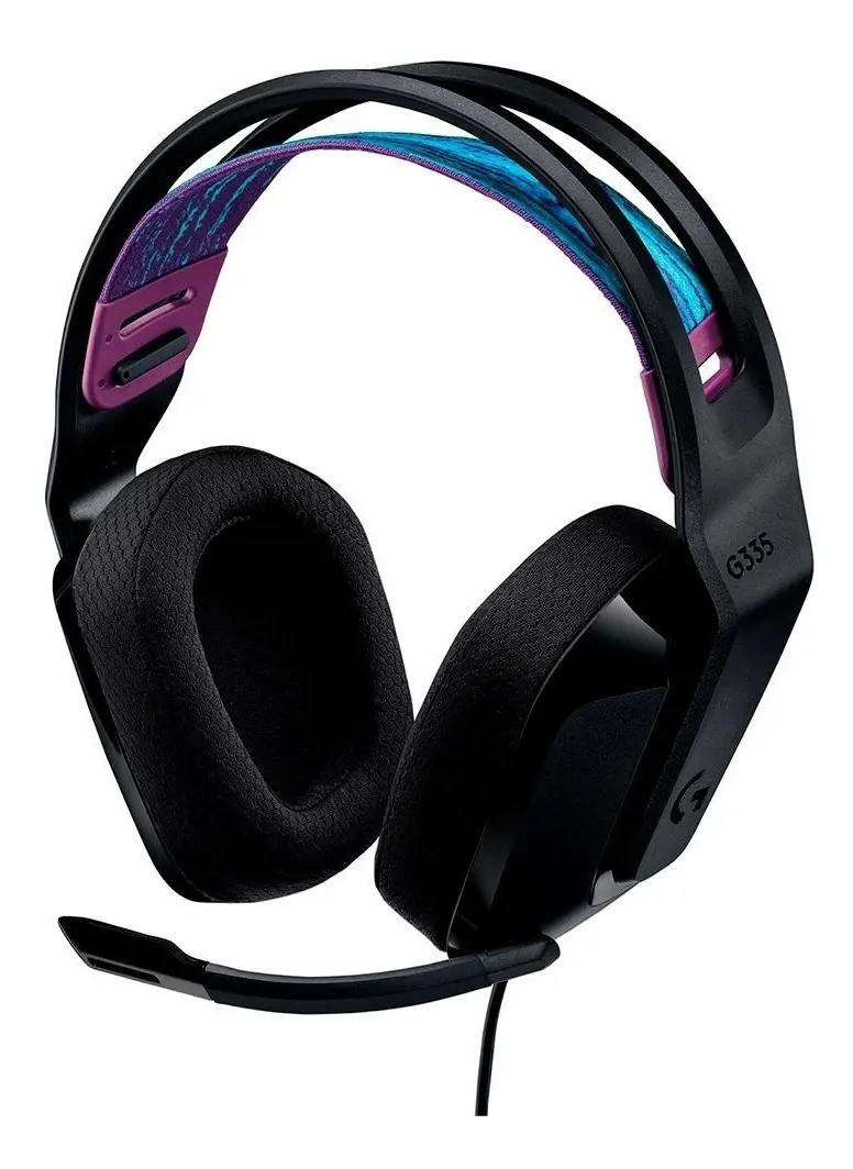 Headset Alámbrico G335 Negro Logitech G Negro