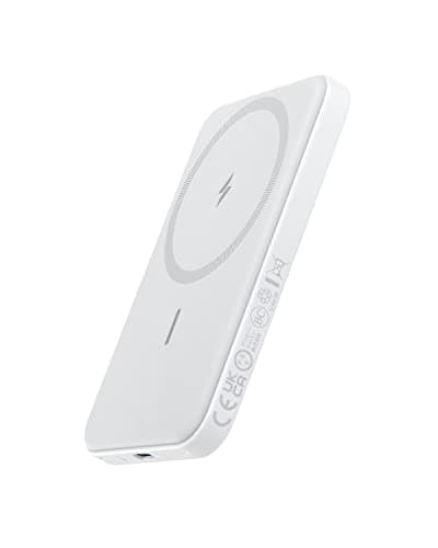 Anker Power Bank Inalámbrico Magnético 5,000 mAh con Cable USB-C
