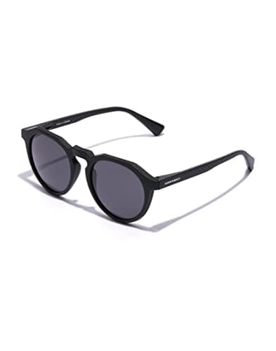 HAWKERS Lentes de Sol WARWICK para Hombre y Mujer, Raw Negro Polarizado Carbono