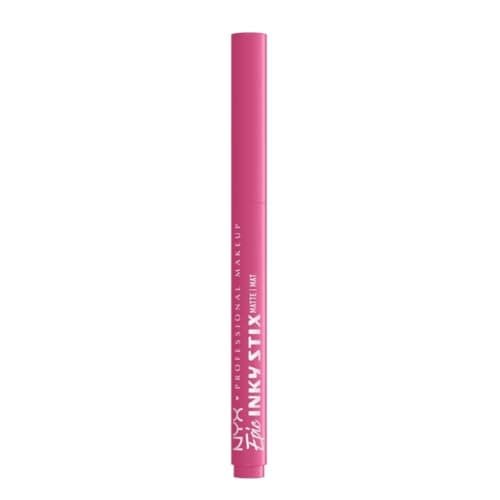 NYX Professional Makeup, Epic Inky Stix. Delineador de ojos en barra. A prueba de agua con textura cremosa. Dura hasta 24H. Fórmula vegana - Tono: Pixel Pink (Rosa claro mate), 0.1 gr
