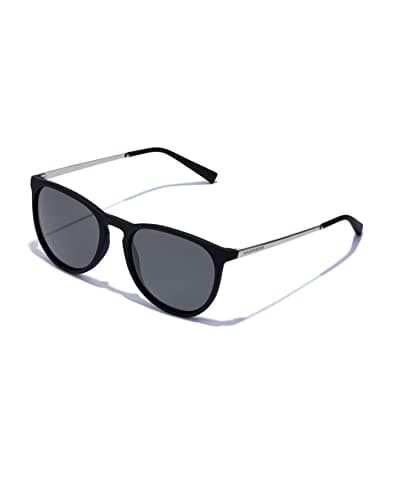 HAWKERS Lentes de Sol OLLIE para Hombre y Mujer, Gris Polarizado, Negro Ct
