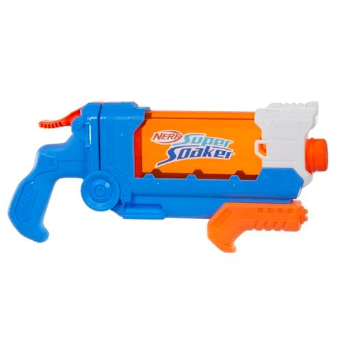 Super Soaker Hasbro Nerf Flip Fill - Lanzador de Agua con 5 Formas de rociar y Tanque de 887 ml para niños y niñas a Partir de 6 años