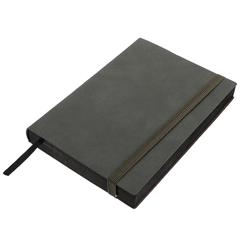 HOMSFOU 1pieza Notepad Multipurpose Cuaderno De Notas De Oficina Oscuro Páginas Rayadas Para Estudiantes y Profesionales