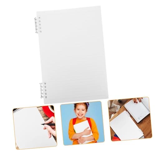 SECFOU Cuaderno De Notas Actividad Escolar Páginas Rayadas Cuaderno Portátil Para Estudiantes y Profesionales Para Planificación y De Notas