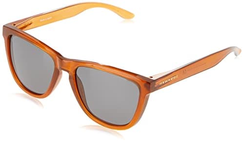 HAWKERS Lentes de Sol ONE POLARIZED para Hombre y Mujer, Raw Dark Polarized/Caramel