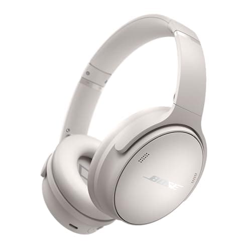 Bose Audífonos inalámbricos con cancelación de Ruido QuietComfort, audífonos externos Bluetooth con hasta 24 Horas de duración de la batería, Blanco