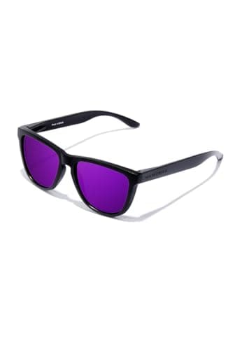 HAWKERS Lentes de Sol ONE POLARIZED para Hombre y Mujer, Raw Negro/Morado Polarizado