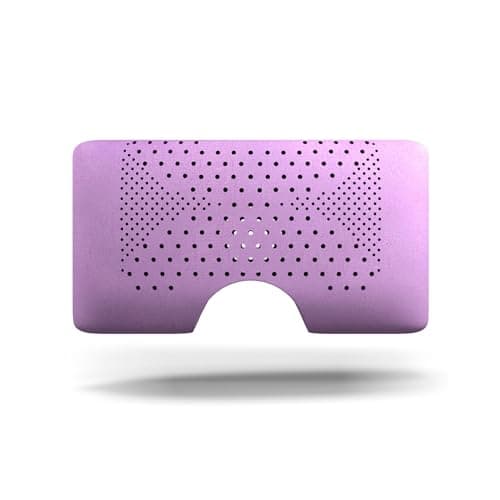 Smart Bamboo: Almohada Cervical/Esencia Aromática Lavanda/Corte al Hombro/Almohada Ortopédica para Dormir de Lado