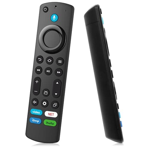 Control remoto de voz de repuesto compatible con Fire Smart TV Stick Lite, para FireStick (2ª generación/3ª generación/4K Max)/TV Cube, para Insignia Fire Smart TV de 3ª generación con driver de voz