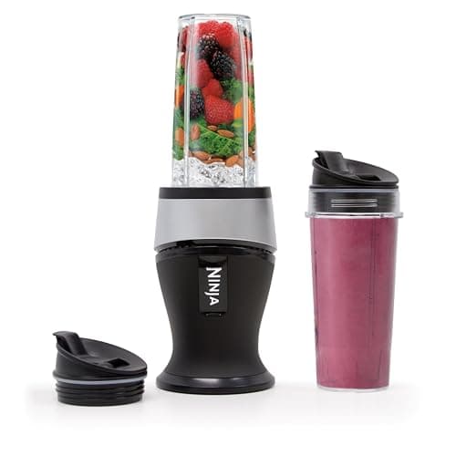 Ninja Fit Licuadora Personal 700W Extractor 2 Vasos 480ml QB3001SS