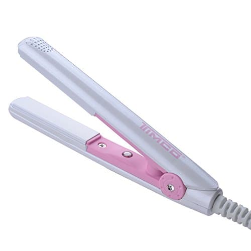 Timco Mini Plancha Alaciadora Tecnología Cerámica + Iones, 14 cm de Largo