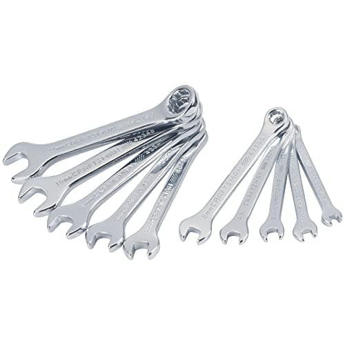 Craftsman - Juego de llaves combinadas MM y SAE, 10 piezas (CMMT42339)