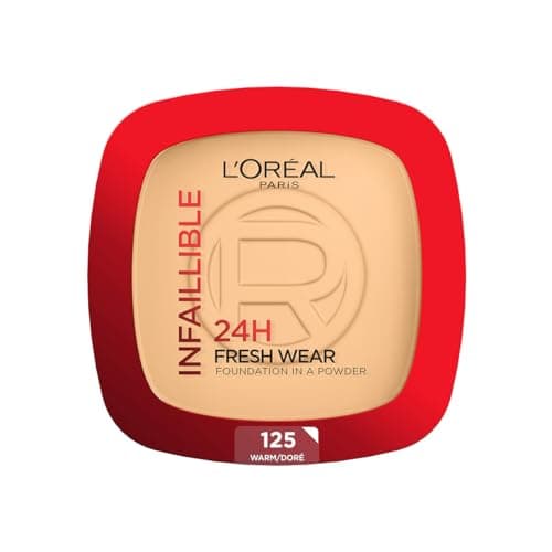 L'Oréal Paris Infallible 24H Fresh Wear, Base de Maquillaje, 125 Ivory Buff