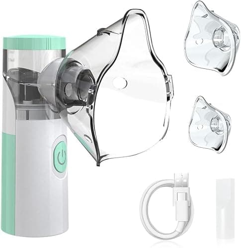 Nebulizador PortáTil Silencioso para Niños y Adultos, Máquina Nebulizadora