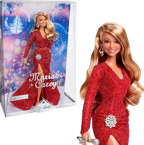 Barbie Signature Muñeca de Colección Mariah Carey Holiday Celebration para niñas de 6 años en adelante
