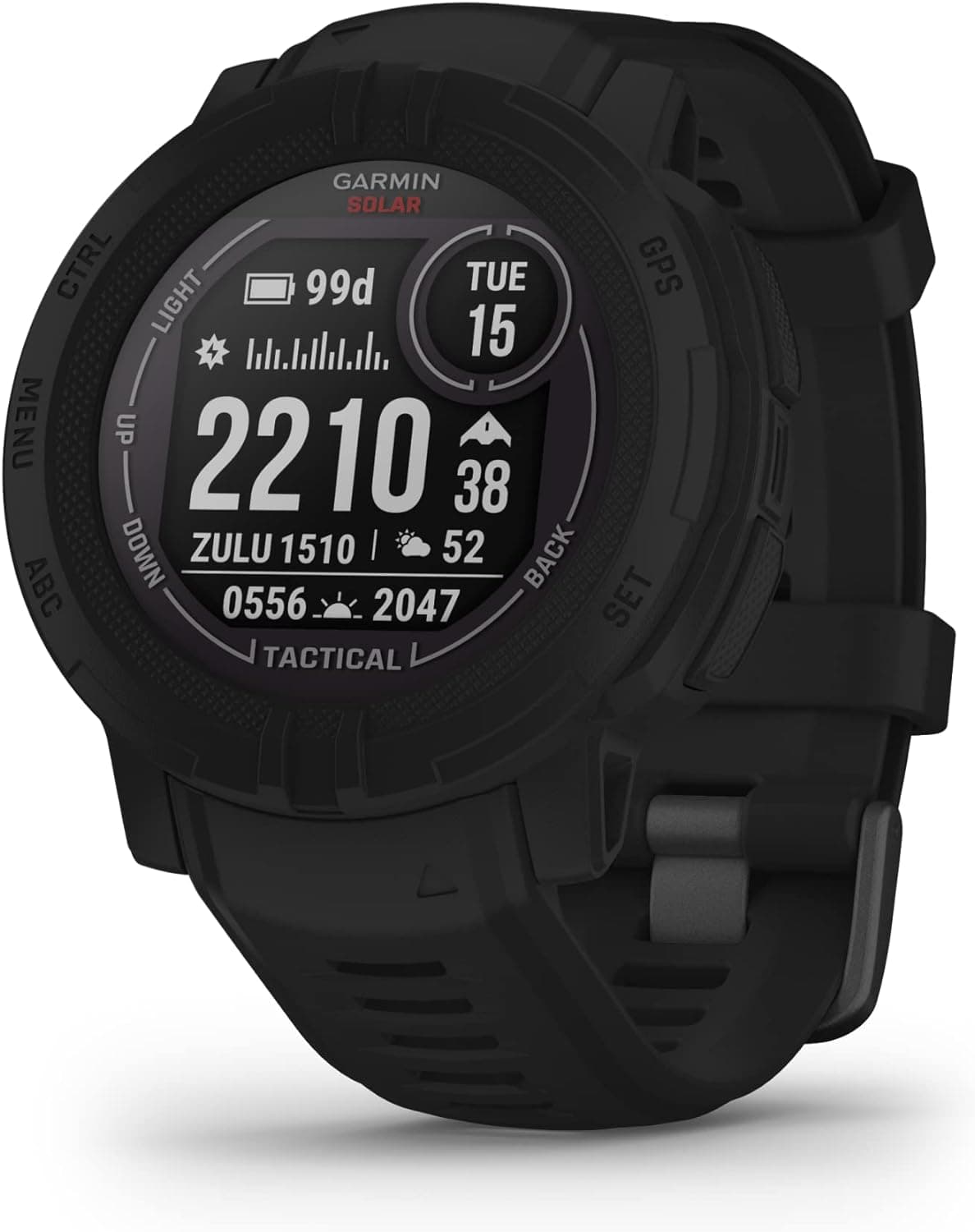Garmin Instinct 2, Solar, Tactical Edition Black 45 mm