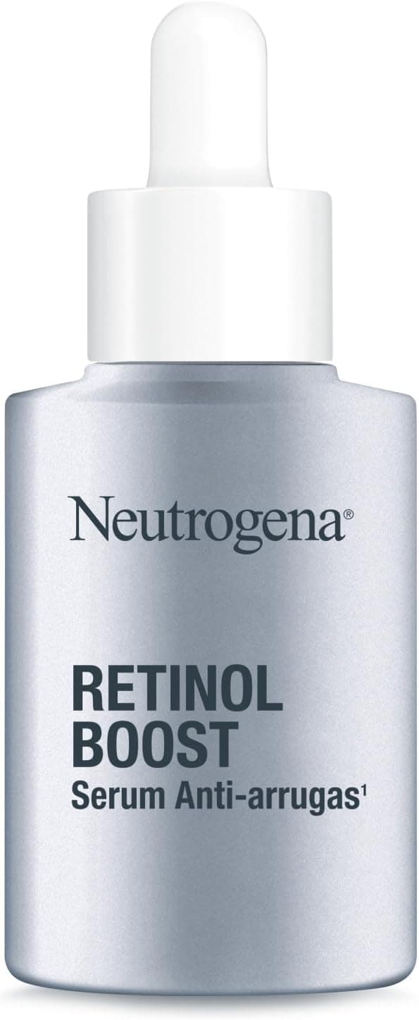 Neutrogena Serum Anti-Arrugas Retinol Boost, con Retinol Puro, 30ml