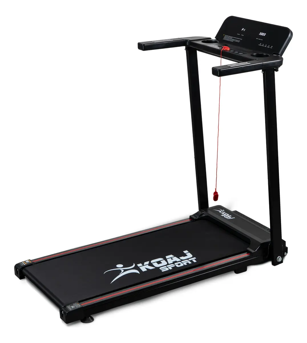Caminadora Eléctrica 2.5 Hp Pantalla Led 2.5 Plegable 12km Negro