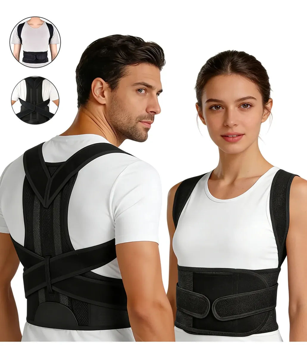 Corrector Postura Espalda Para Hombre Y Mujer Ajustable Faja