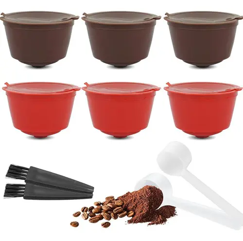 Cápsulas De Filtro De Café Reutilizables P/dolce Gusto 6 Pzs
