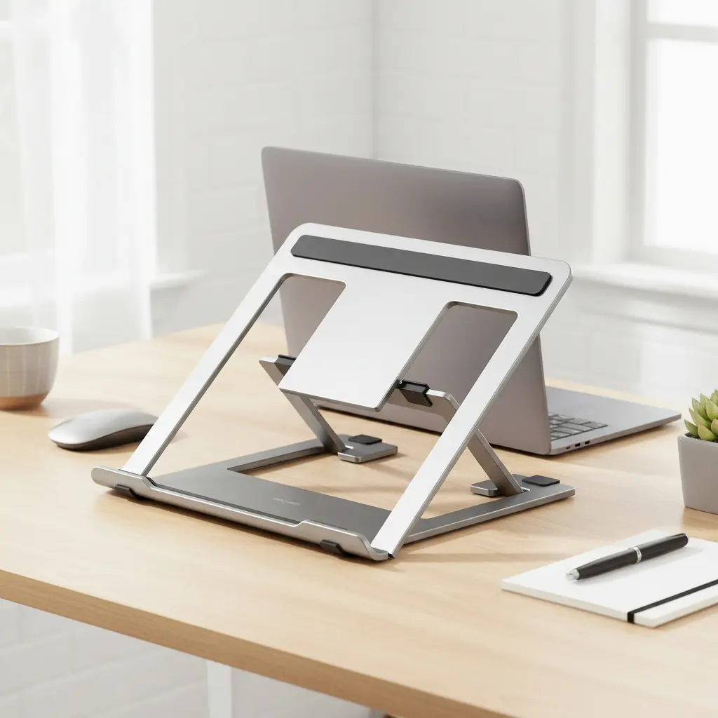 Soporte Laptop Portátil Premium Deli Accesorio Base Metálica