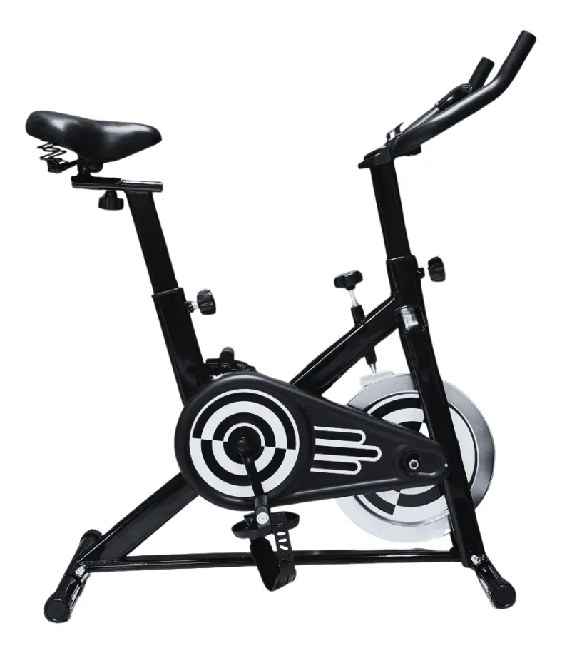 Bicicleta Fija Spinning Profesional - Hogar Fitness Cardio Color Gris Oscuro