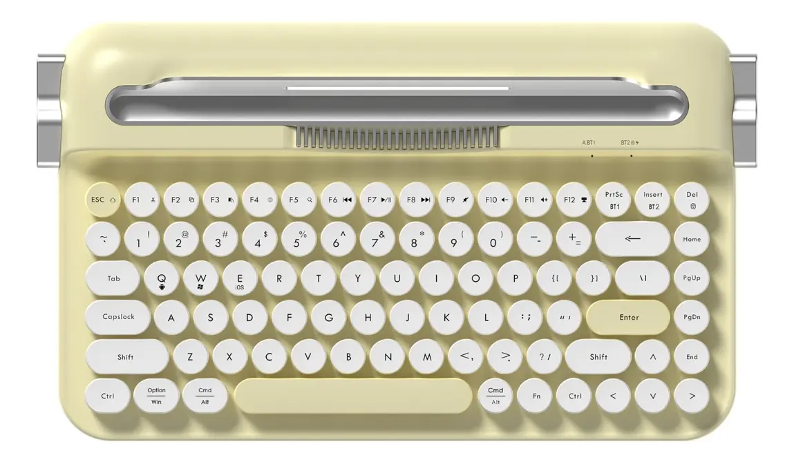 Teclado Mecánico Ajazz AF84 de Modo Dual Inalámbrico y Bluetooth Inglés US