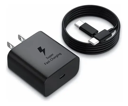 Cargador Rápido Taikula de 45 W para Samsung, con Cable USB C de 1m
