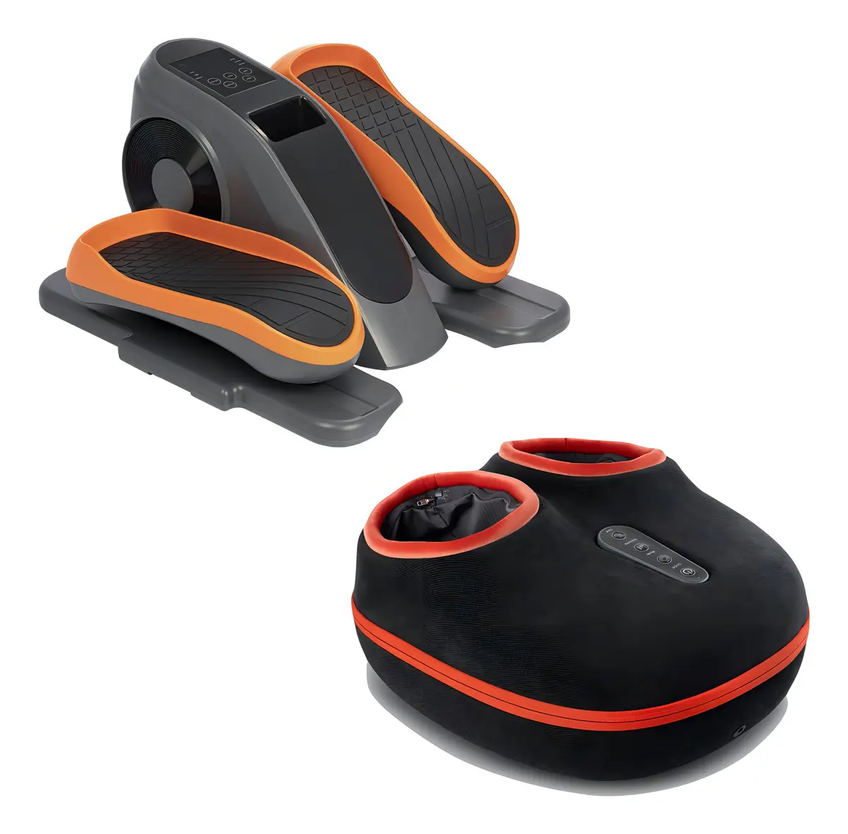 Elíptica Eléctrica Homestyle Negro Mini By Power Legs Con Display