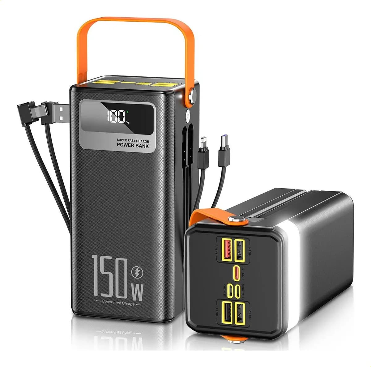 Power Bank 70000mah Portable Battery Ultra-fast Charger