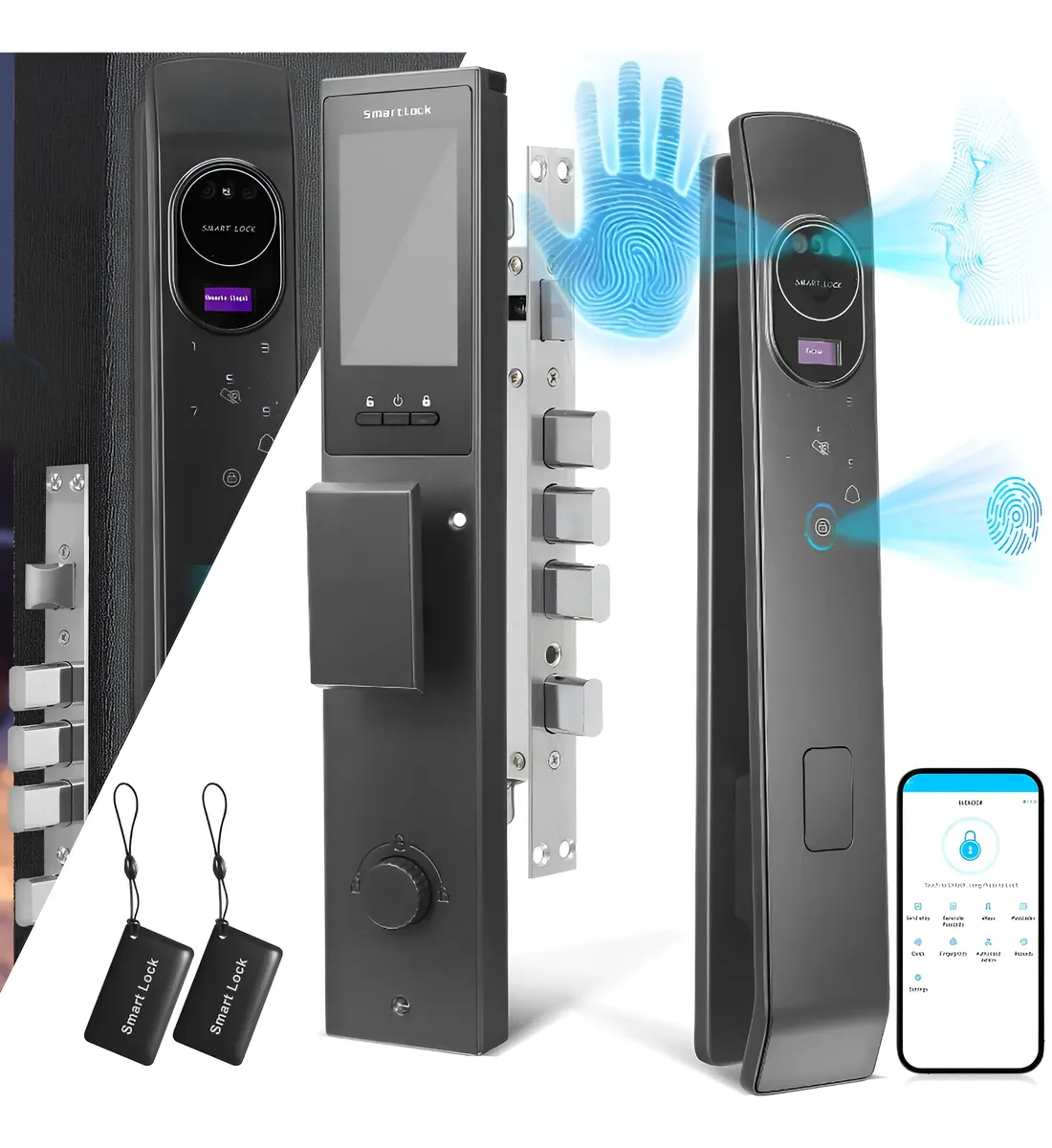 Cerradura Inteligente De Wifi Con Desbloqueo Por Vena Palmar