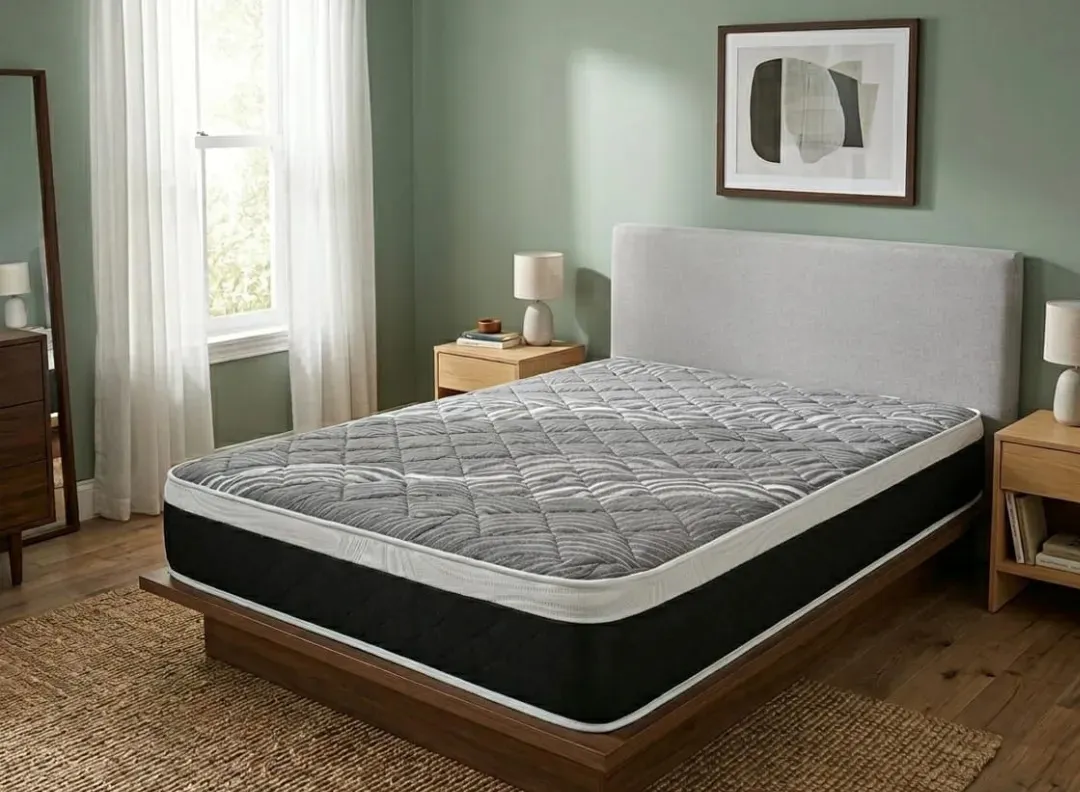 Colchón Individual Monal Confort Italia Sleep 22 Cm En Caja Gris