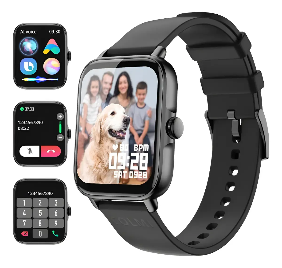 Smartwatch Reloj Inteligente Llamada Mujer Hombre P28plus