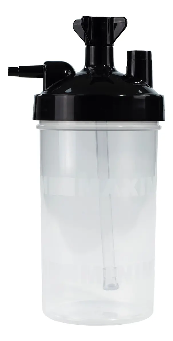 Vaso Humidificador De 35cc Tanques De Oxigeno O Concentrador